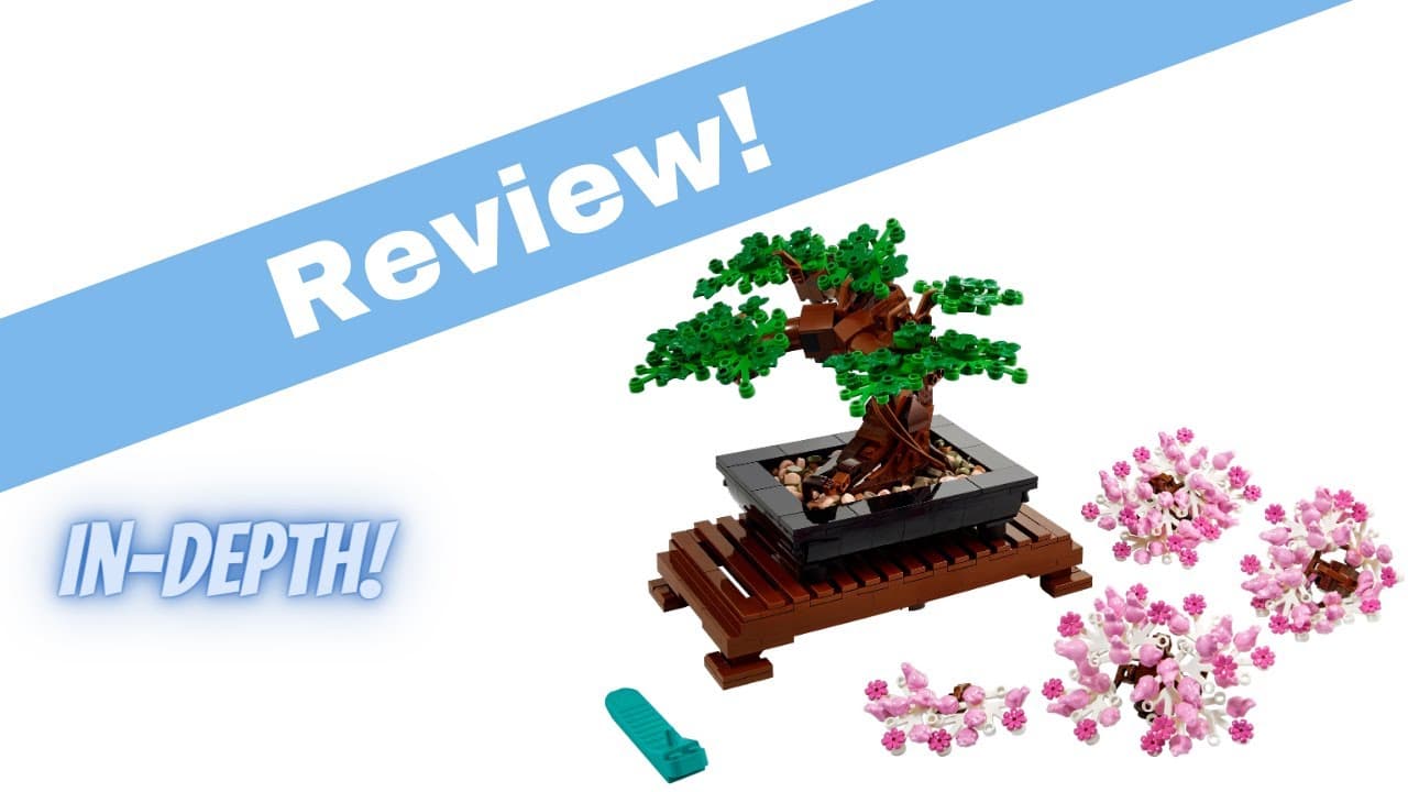 LEGO Creator Expert Bonsai Tree Review! Set 10281