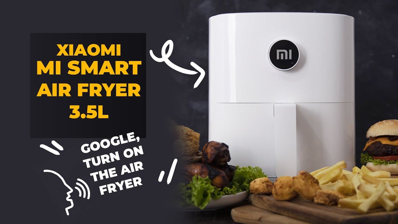 Xiaomi Mi Smart Air Fryer 3.5L - Unboxing and Review. 100 Recipes preloaded!