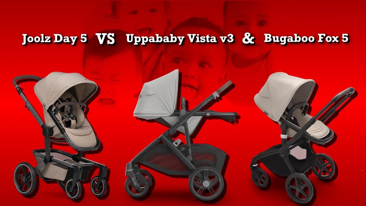 Joolz Day 5 VS Bugaboo Fox 5 & Uppababy Vista V3