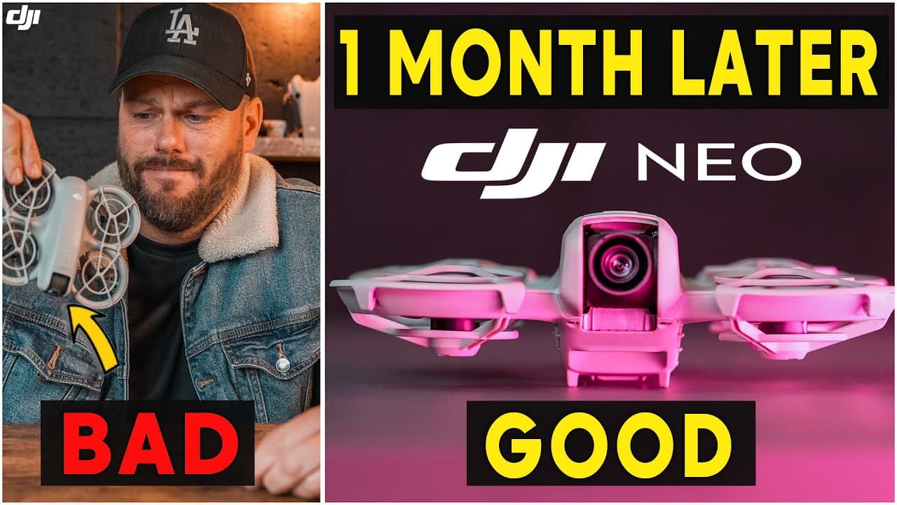 DJI NEO - 1 MONTH LATER REVIEW - MY EXPERIENCE?
