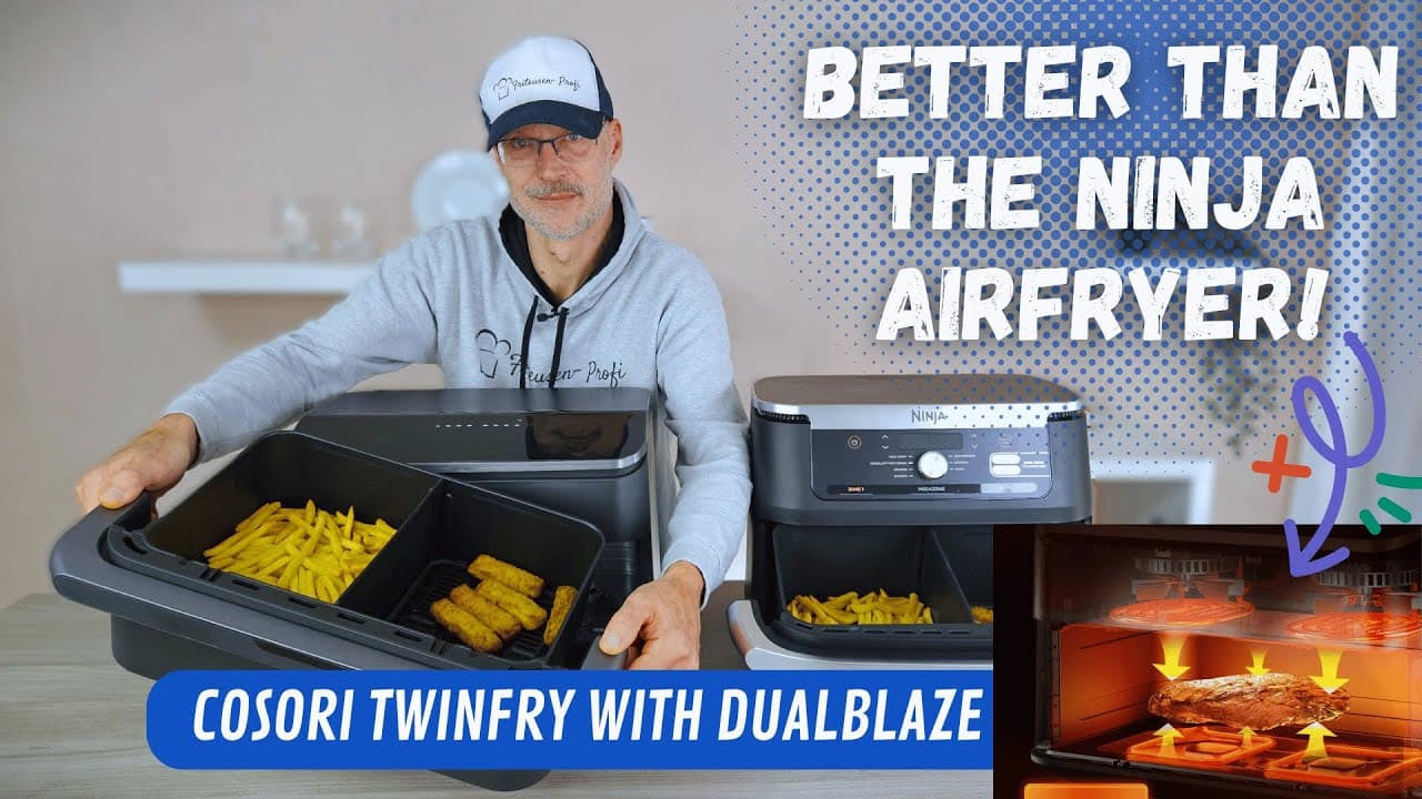 New COSORI TwinFry Air Fryer Review ✅ Ultimate Oven Replacement? Head-to-Head with Ninja FlexBasket