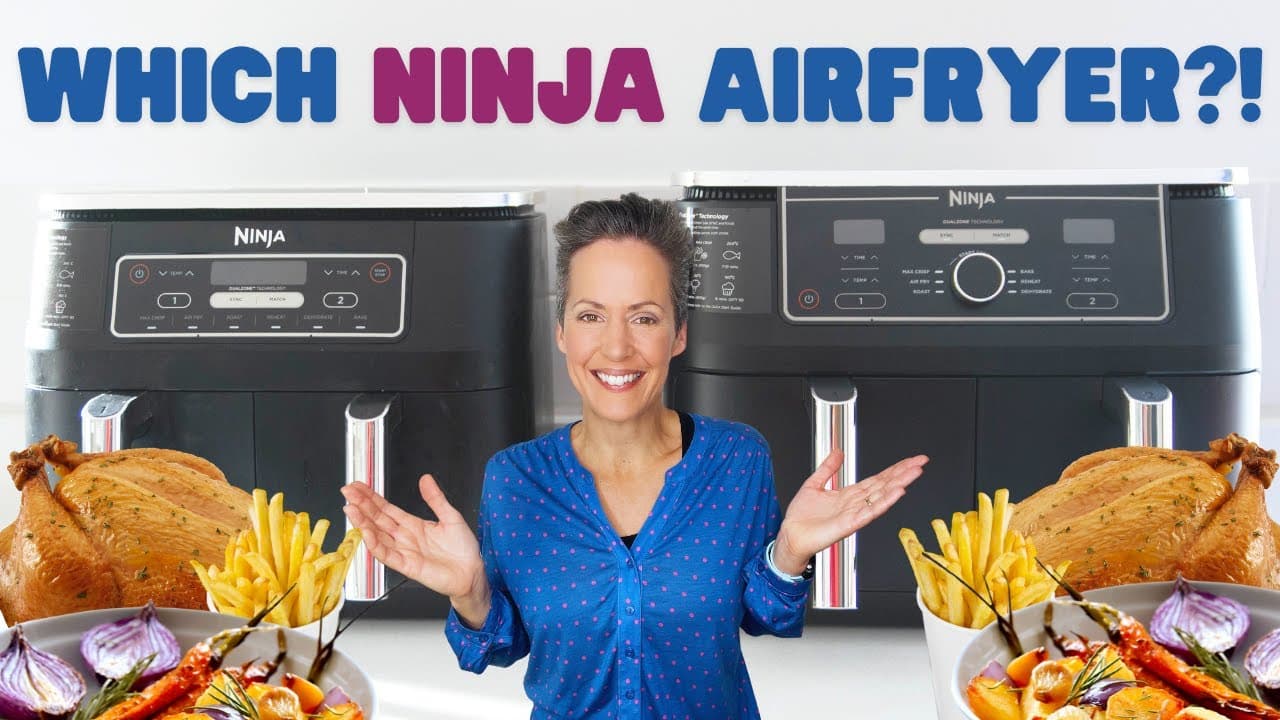 Which Ninja Air Fryer for a family of 4? Foodi Dual Zone V Dual Zone Max