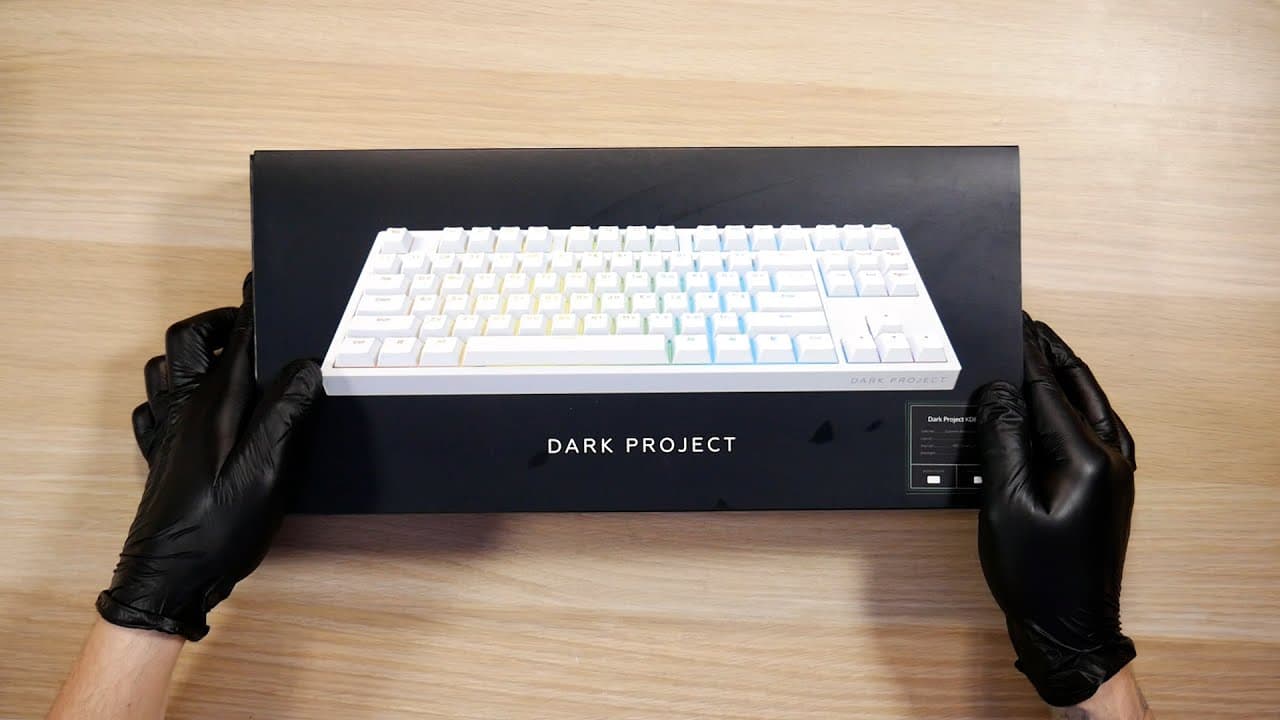 ASMR Unboxing - Dark Project KD87A