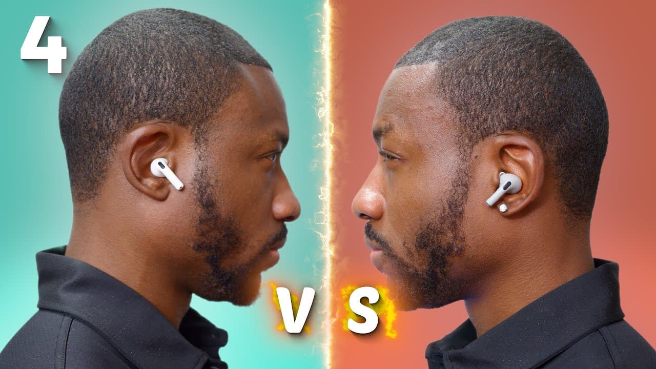 NEW AirPods 4 VS AirPods Pro 2!