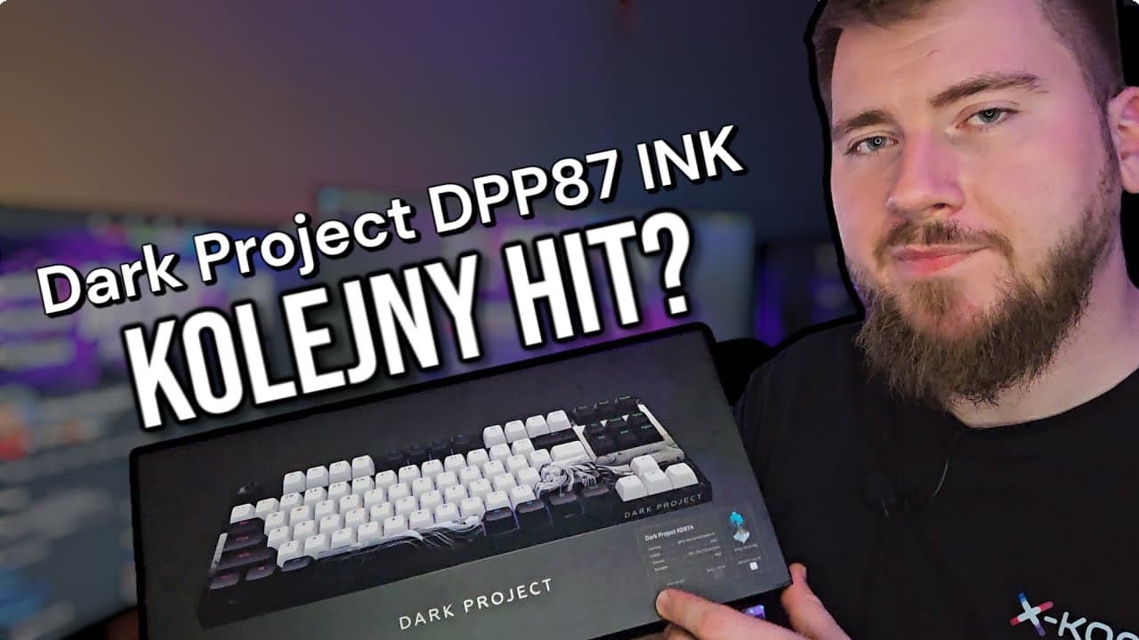Klawiatura mechaniczna Dark Project DPP87A - Kolejny HIT?