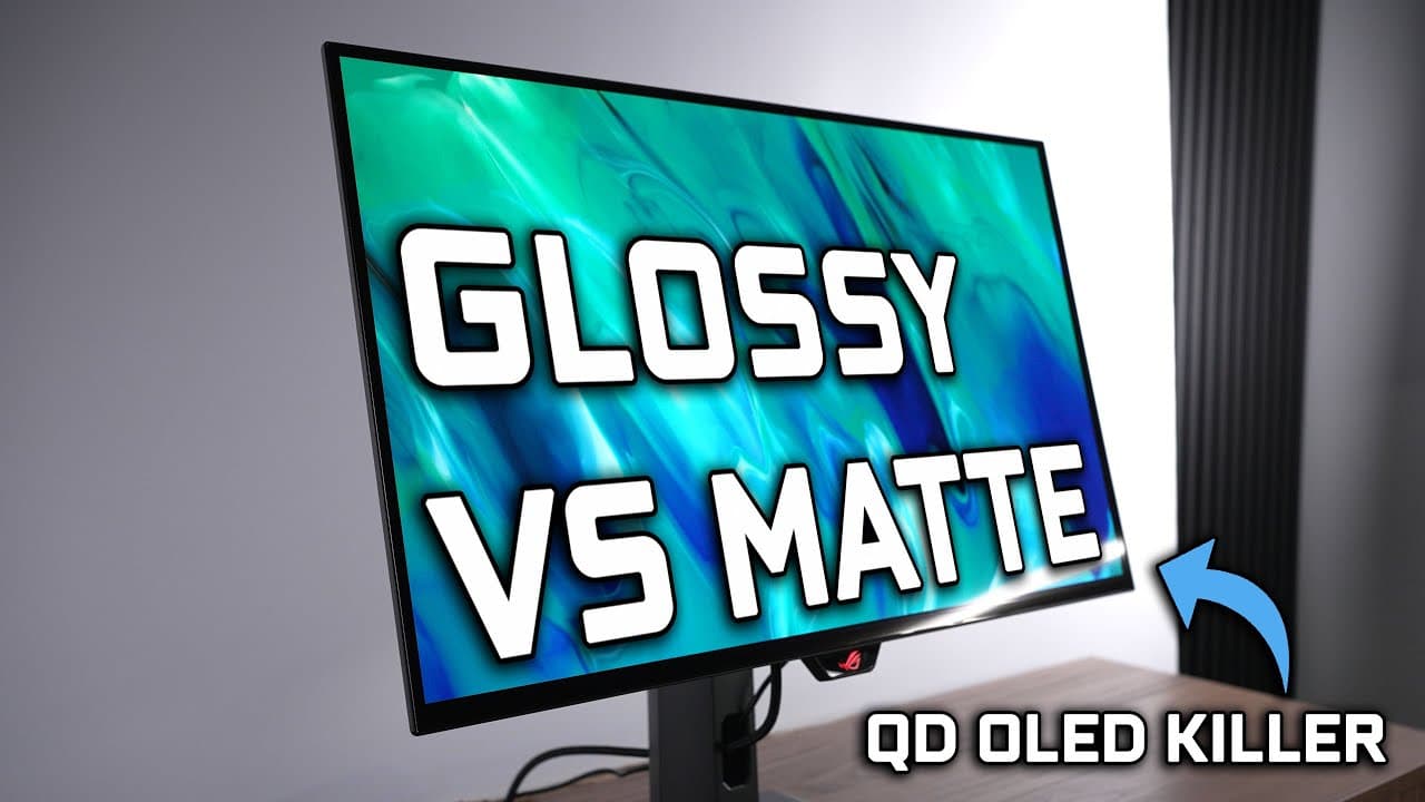 Is Glossy Better? - ASUS 240Hz OLED XG27AQDMG Review
