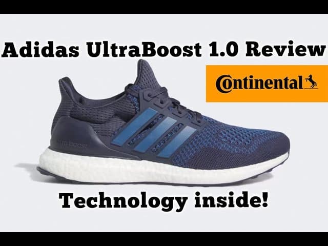 Adidas pro running shoe Ultra Boost 1.0 review featuring CONTINENTAL.