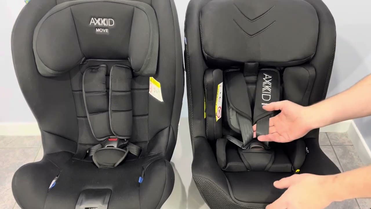 A comparison between the Axkid Movekid and the Axkid Move by Little Peas