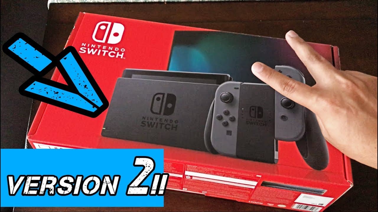 NEW Nintendo Switch V2- Unboxing/REVIEW