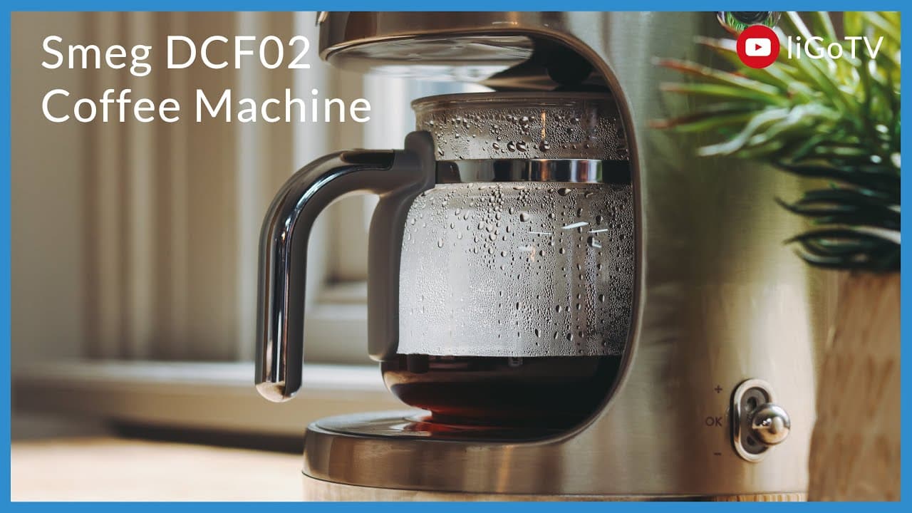 Smeg DCF02 Coffee Machine Review | liGo.co.uk