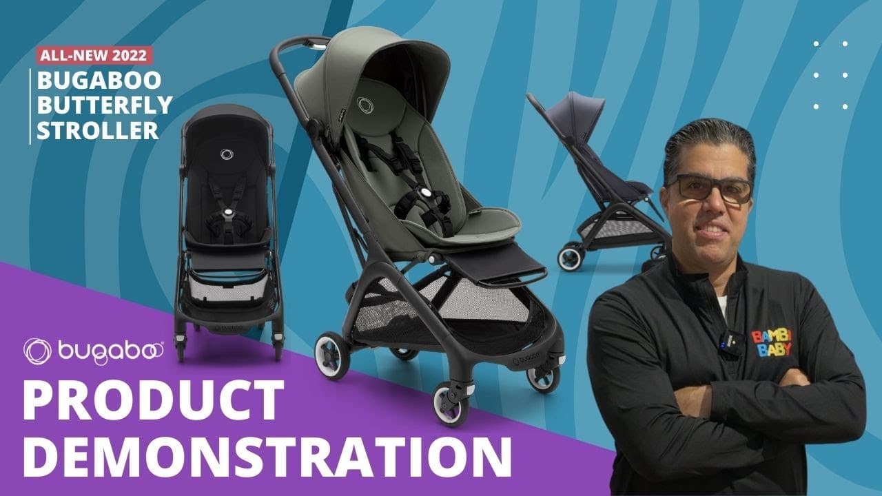 NEW Bugaboo Butterfly Demo | Best Travel Stroller 2022 | Bambi Baby Review