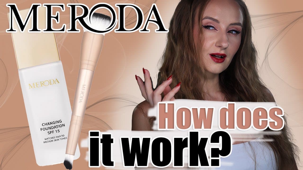 Meroda Changing Foundation Review! Let's check it! Try on + Wear Test