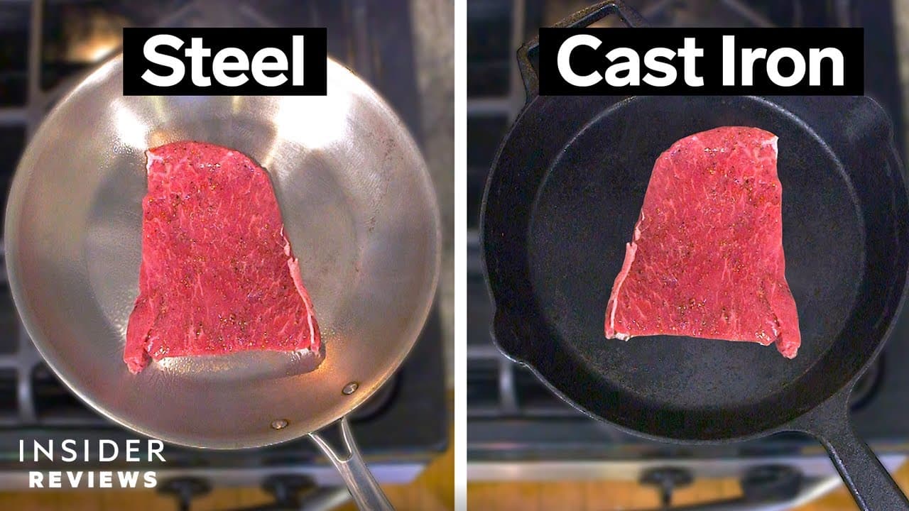 Stainless Steel VS. Cast Iron: Which Should You Buy?