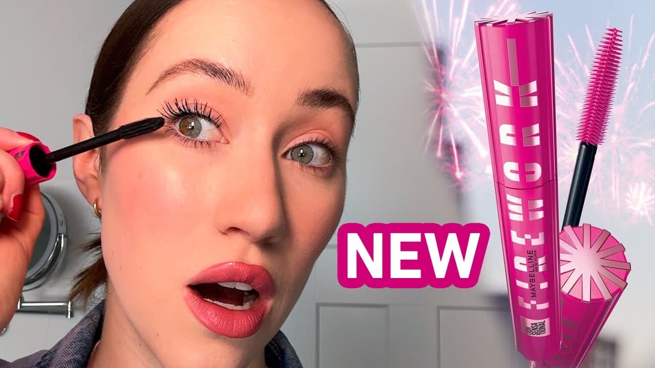 Trying the NEW Maybelline MASCARA 😱