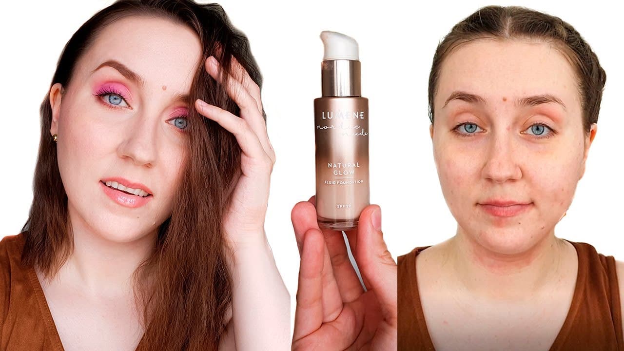 Lumene - Natural Glow Fluid Foundation - Review & Wear Test 2021