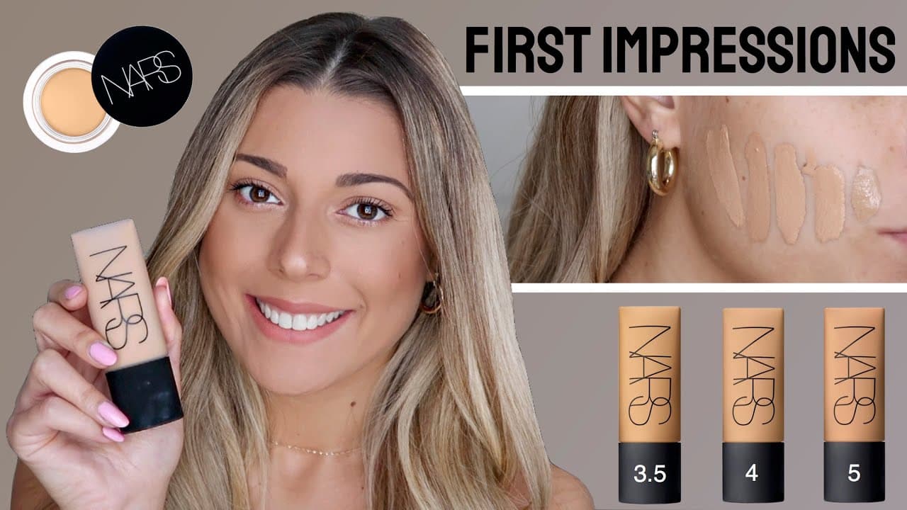 NEW! NARS SOFT MATTE COMPLETE FOUNDATION + CONCEALER FIRST IMPRESSIONS