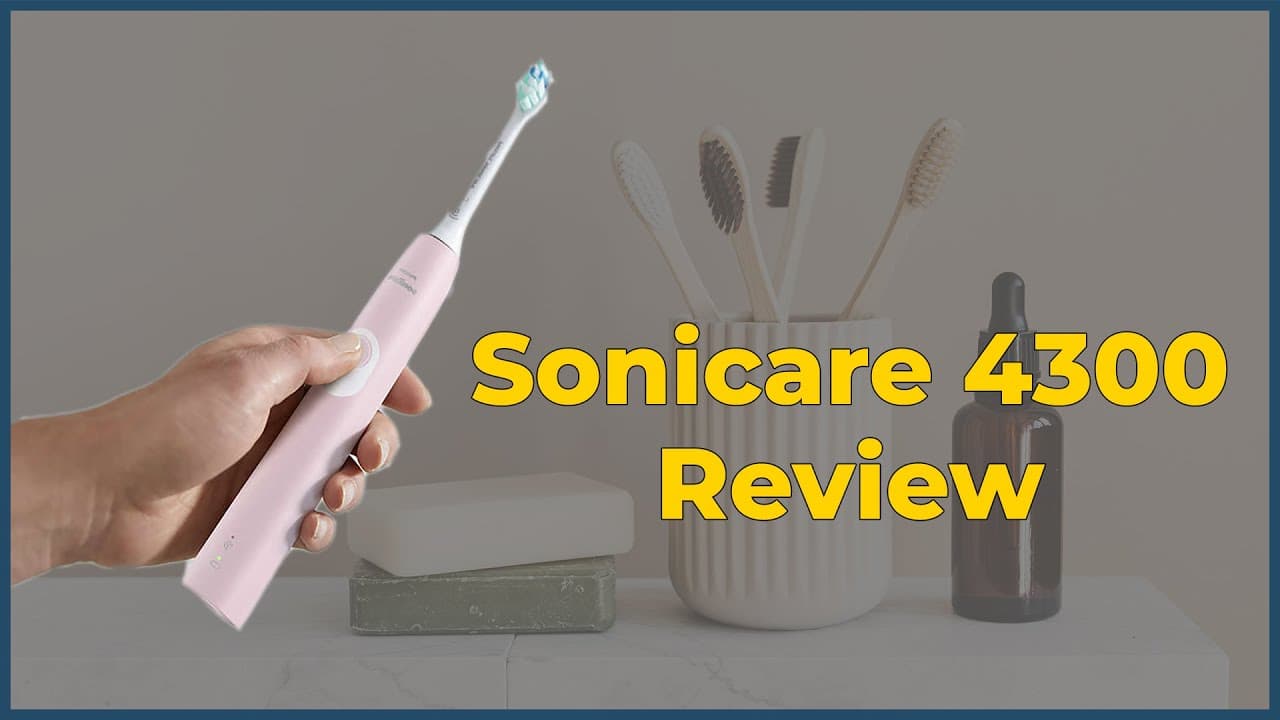 Philips Sonicare 4300 Electric Toothbrush Opening & Hands On Review