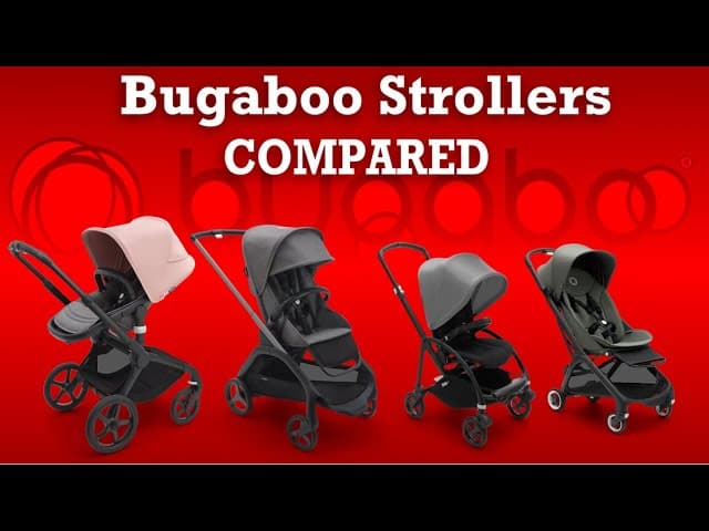 Bugaboo Dragonfly VS Fox5, Butterfly, & Bee6