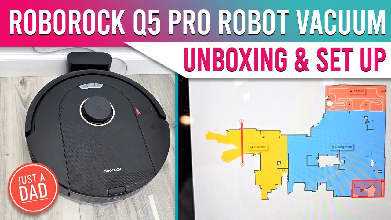 Roborock Q5 Pro Robot Vacuum & Mop UNBOXING & SET UP