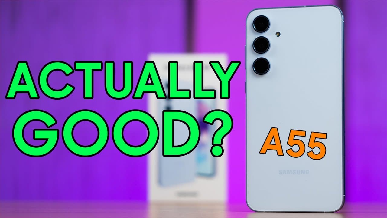 HUGE improvements! Samsung Galaxy A55 review!