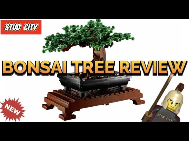 LEGO 10281 BONSAI TREE REVIEW (LEGO CREATOR EXPERT SERIES)