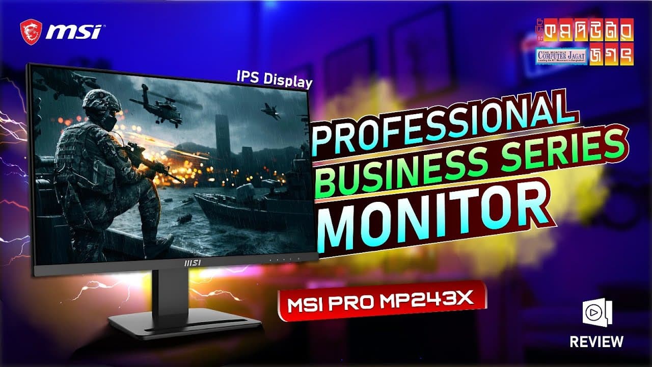 Professional Business Series Monitor || MSI PRO MP243X Series #review #unboxing #msi
