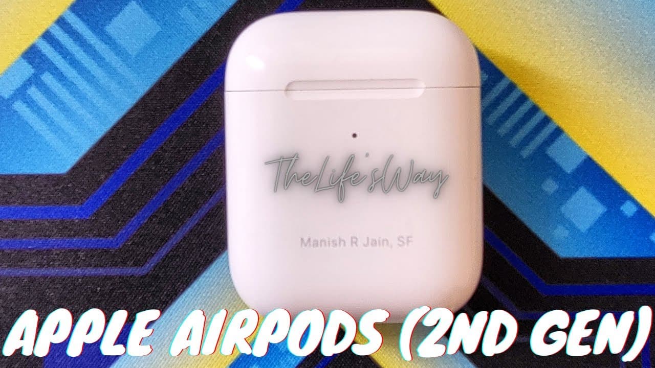 Apple Airpods (2nd Gen) with Wireless Charging Case