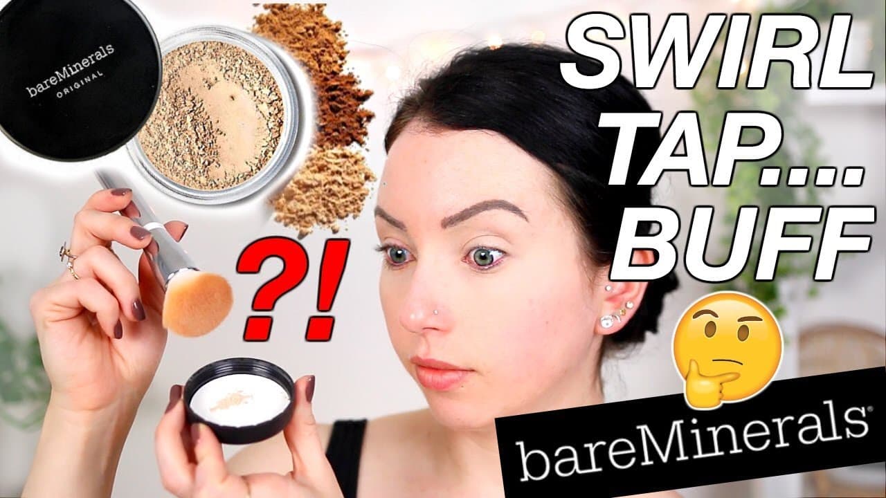 GIVING IT ANOTHER SHOT...Bare Minerals Original Powder Foundation {Foundation Friday! Review & Demo}