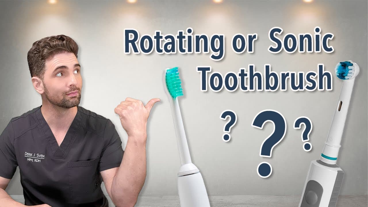 Rotating or Sonic Brush? Which is Better?