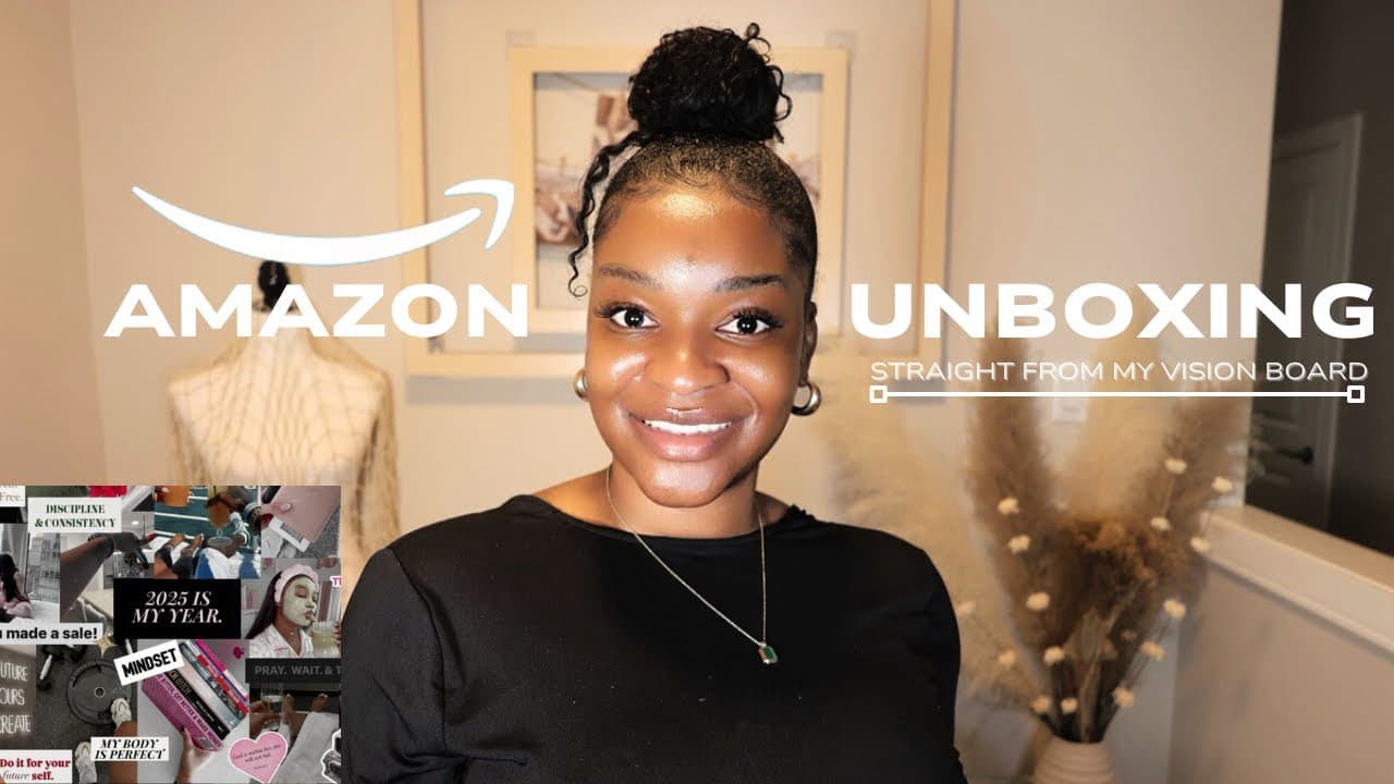 What My Amazon Purchase Reveals About My 2025 Goals