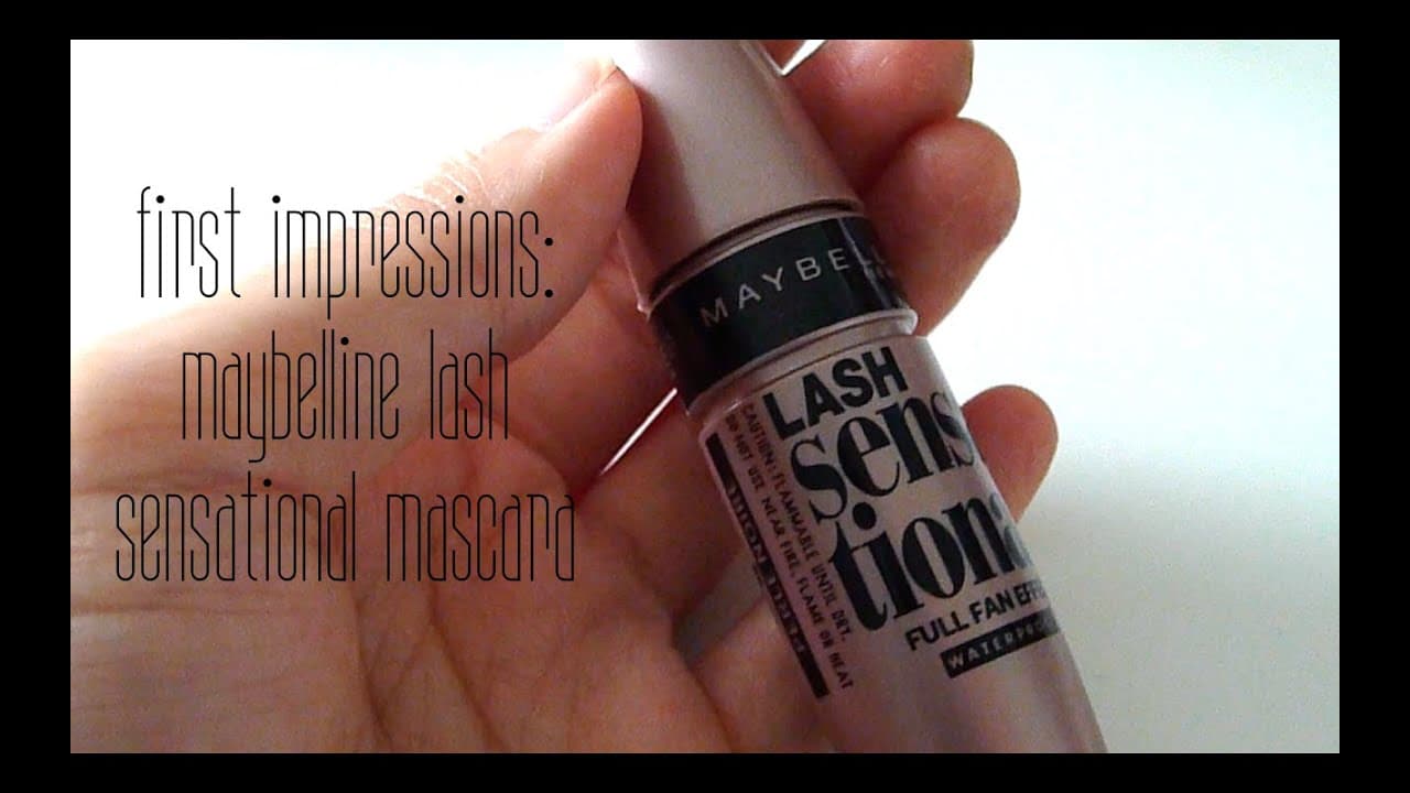 First Impressions // Maybelline Lash Sensational Waterproof Mascara