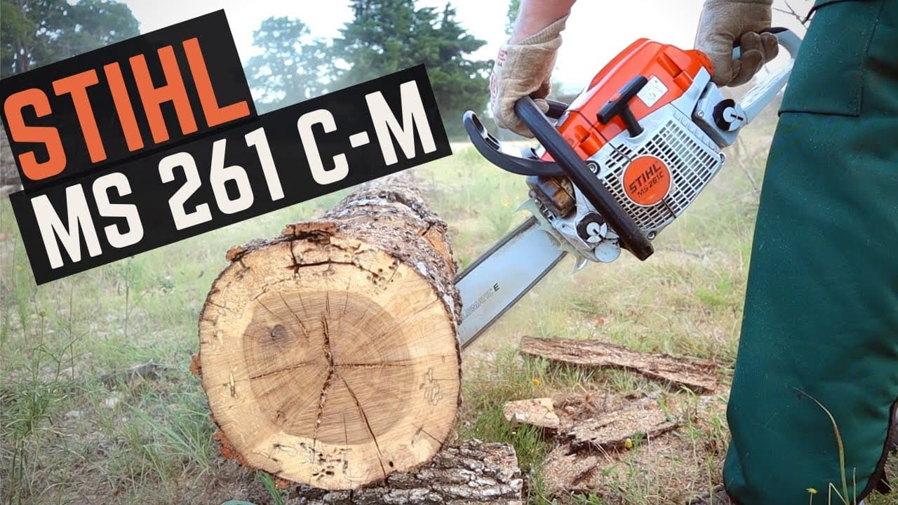 STIHL MS 261 C-M REVIEW (Best All Around Chainsaw)