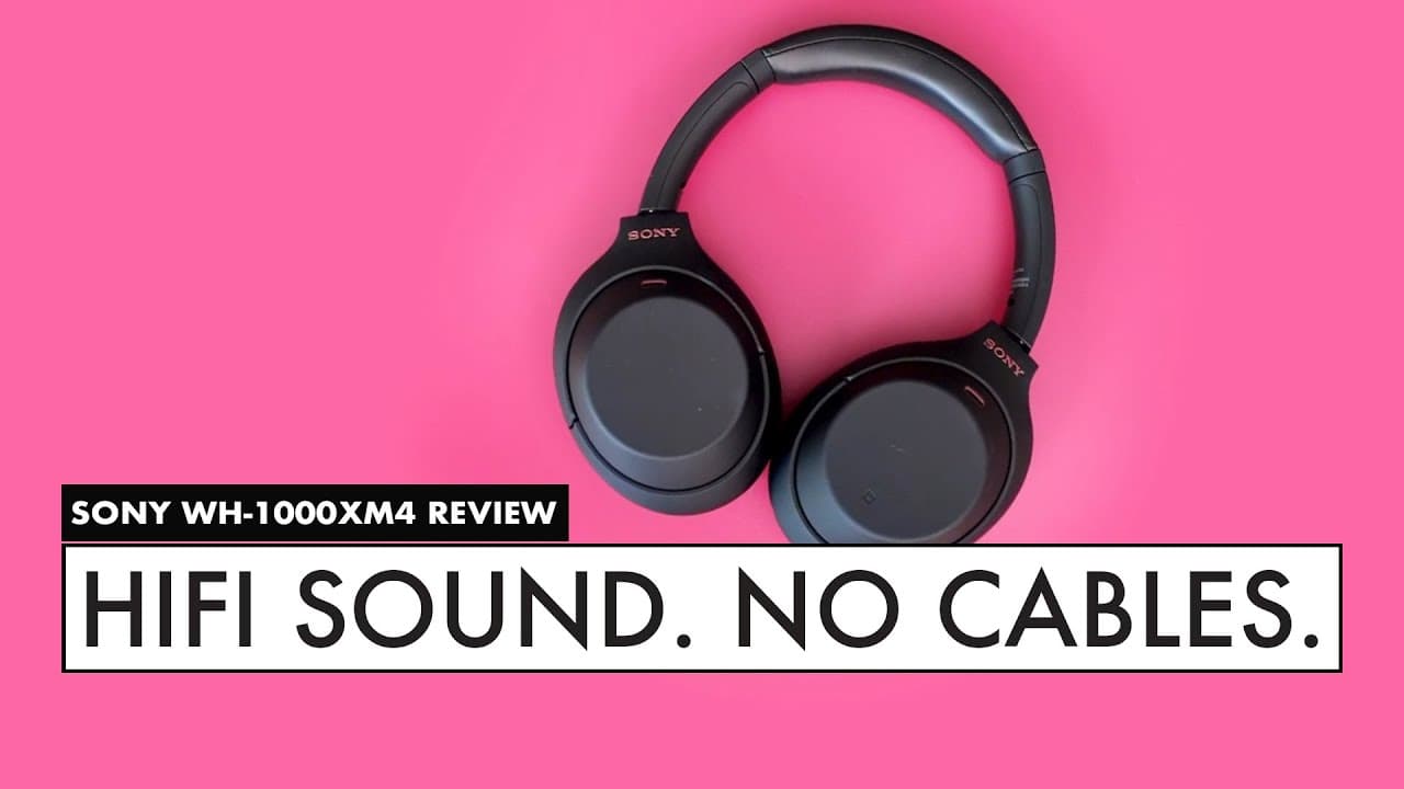 The BEST Noise Canceling WIRELESS HEADPHONES? SONY WH-1000XM4 Review