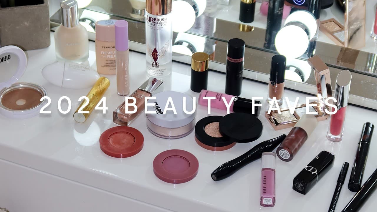 2024 beauty faves 🎀✨ best & most used products from the year