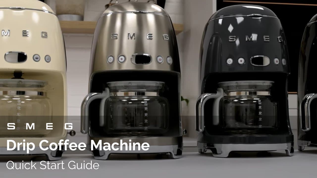 How to Set up your Coffee Machine | Smeg DCF02