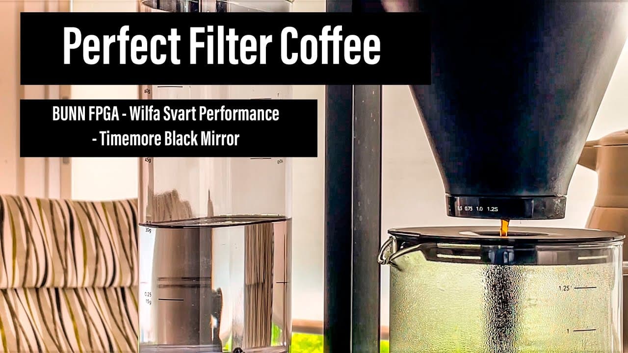 #Coffee: Make Perfect Filter Coffee Every Time with BUNN Grinder and Wilfa Automatic Brewer