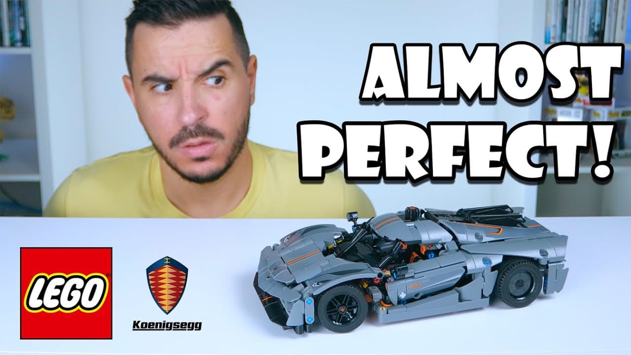 What happened here? || LEGO Technic 42173 Koenigsegg Jesko Absolut Review