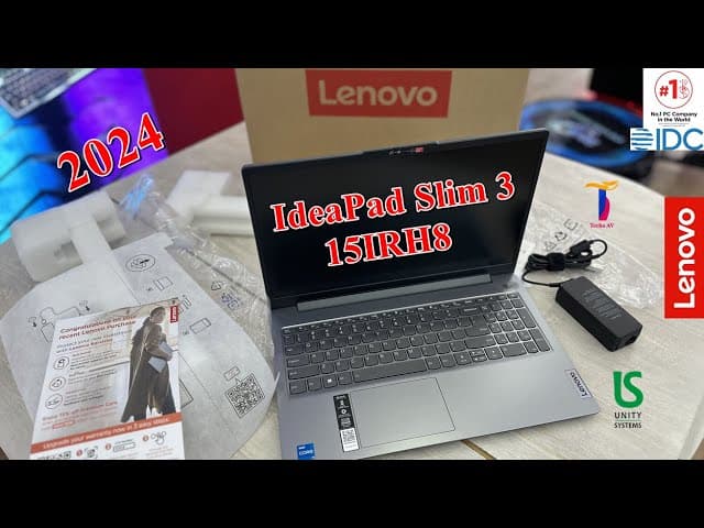 Lenovo IdeaPad Slim 3 15IRH8 Intel Core i5 - 13420H Unboxing and Review