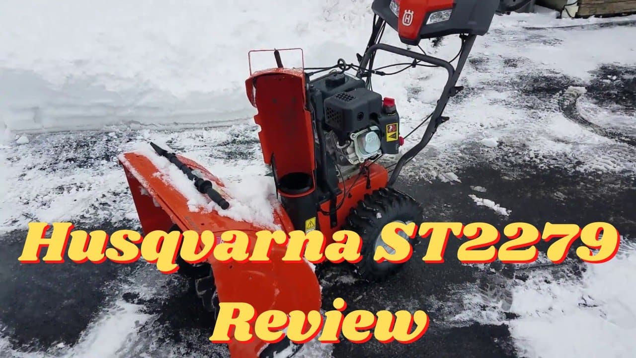 Husqvarna  ST227P TWO STAGE Snow Blower, Pros & Cons Review