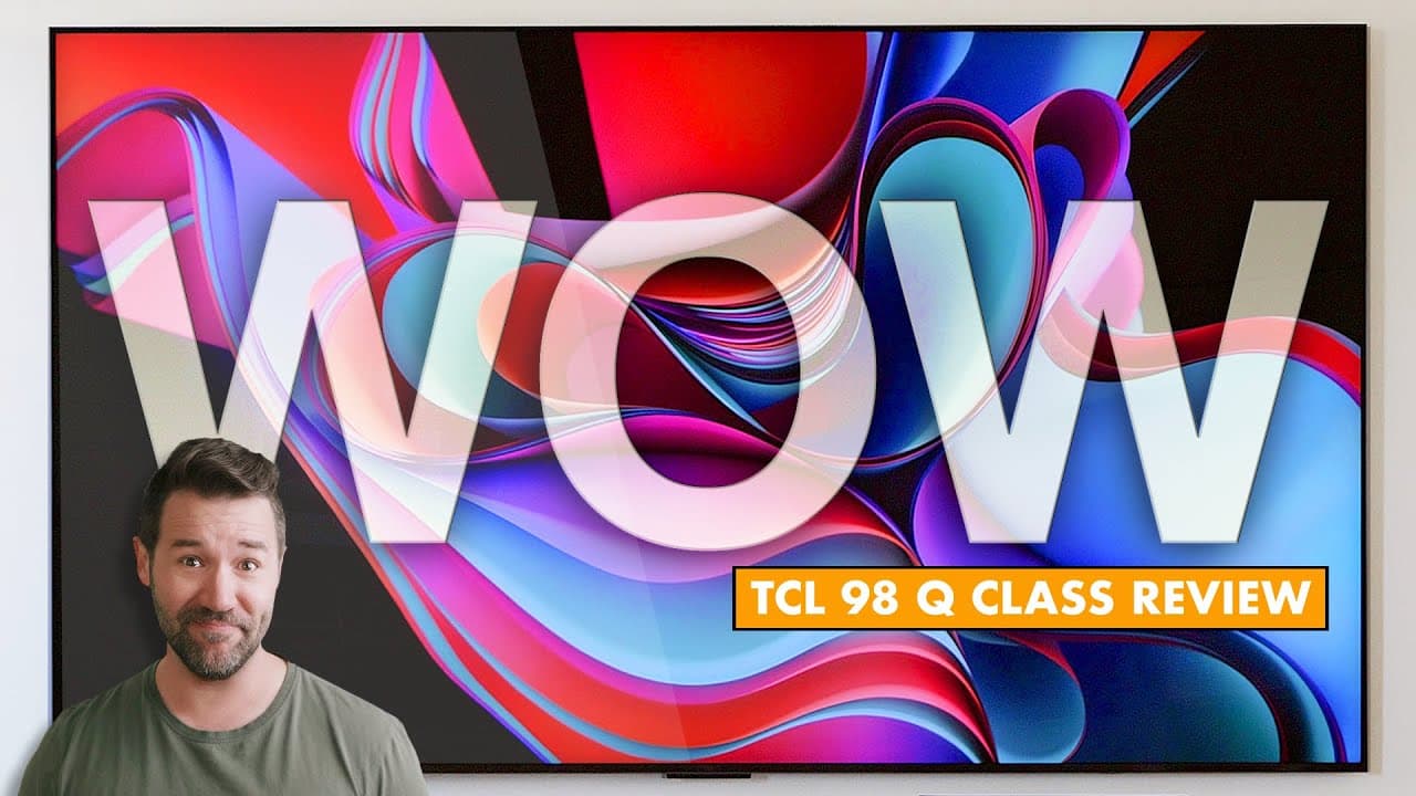 Wow 📺 TCL 98 Inch TV Review of the TCL Q Series TV! TCL 98QM850G