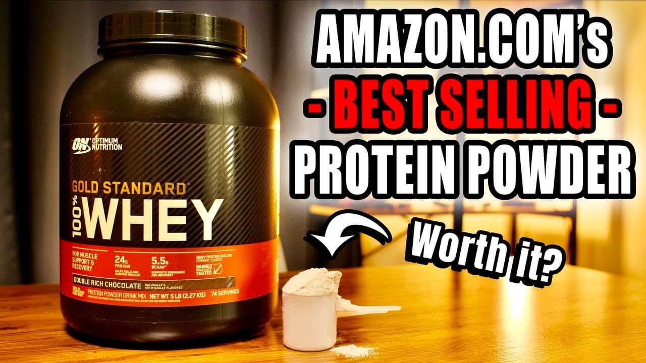 Optimum Nutrition Gold Standard Whey Protein Powder | Testing Amazon's Best Selling Protein Powder