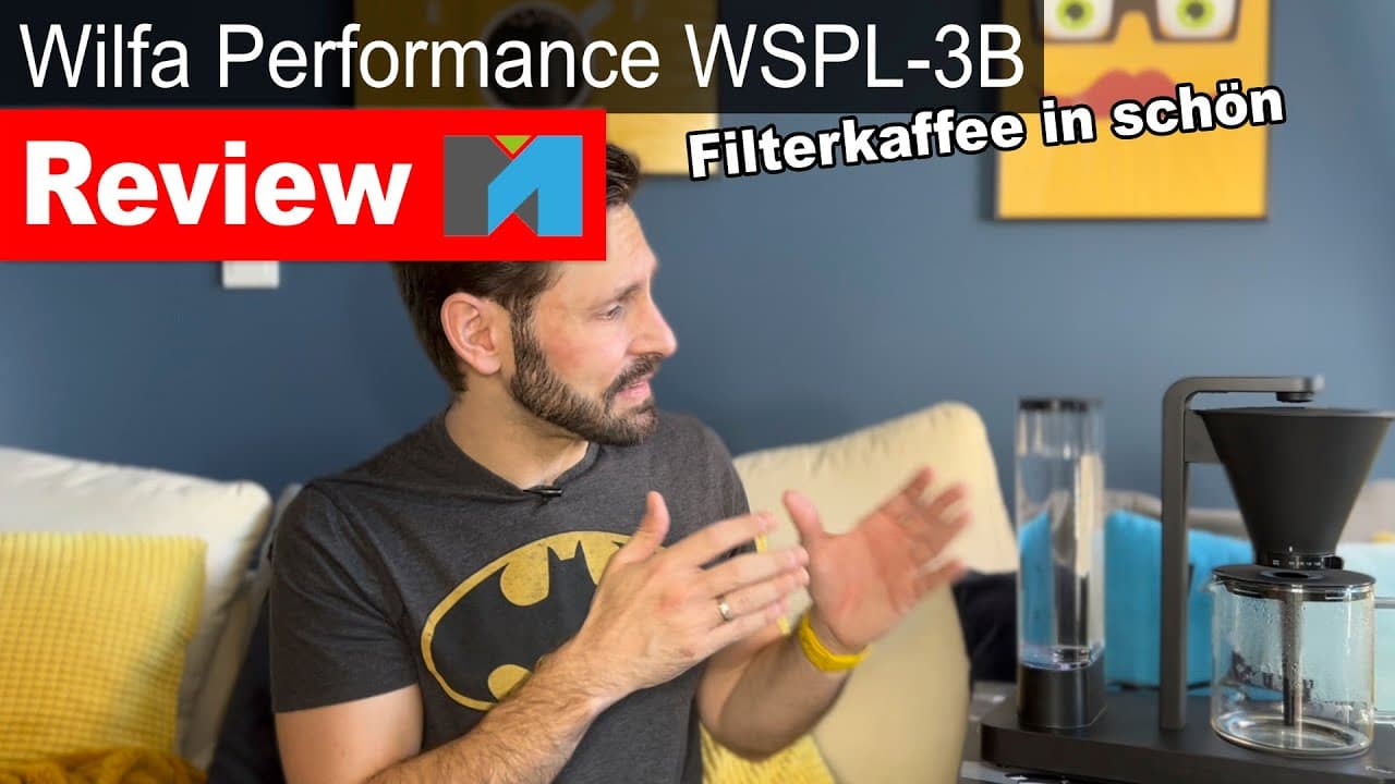 Filterkaffee in schön: Wilfa Performance WSPL-3B Review