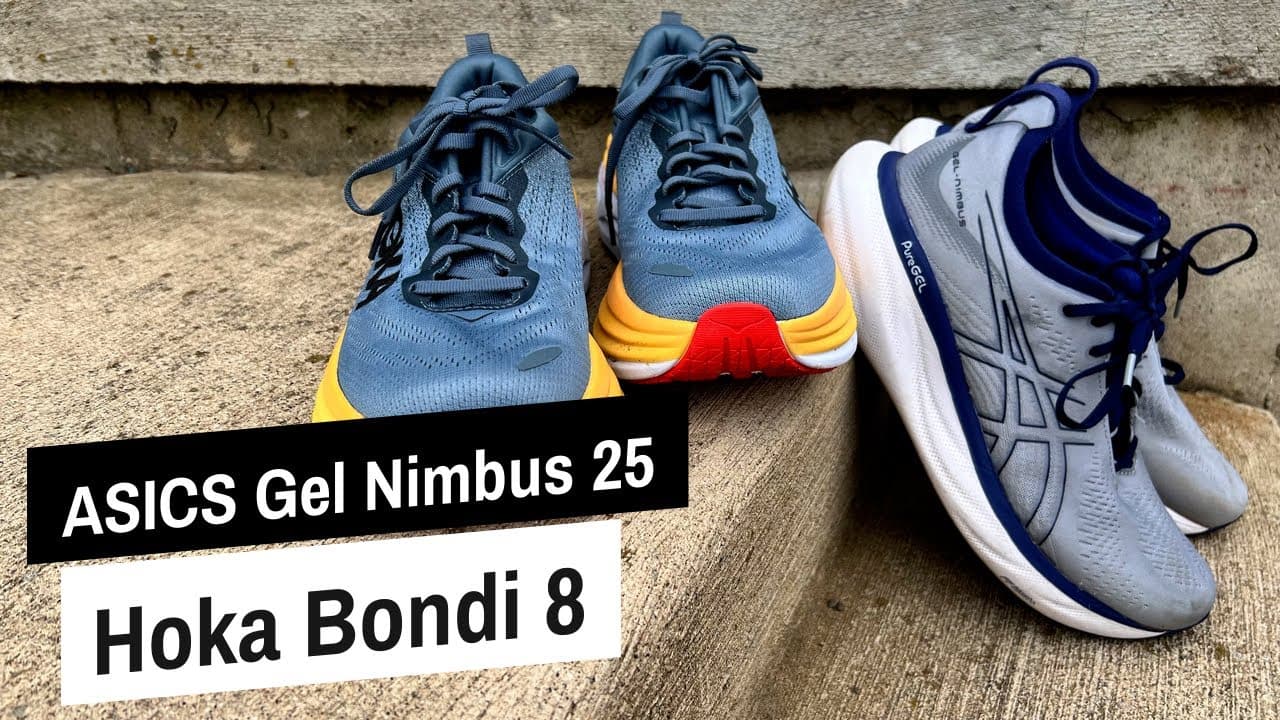 Asics Gel Nimbus 25 vs Hoka Bondi 8 | Which Shoe Is Right For You?