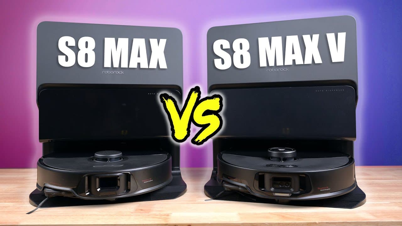 Roborock S8 MaxV Ultra vs S8 Max Ultra -  REVIEW and Comparison - One of these is our new favorite!