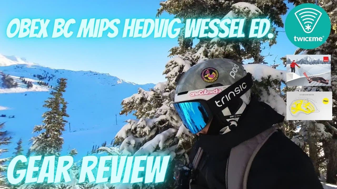 Gear Review POC OBEX BC MIPS HEDVIG WESSEL ED with Twiceme & Recco