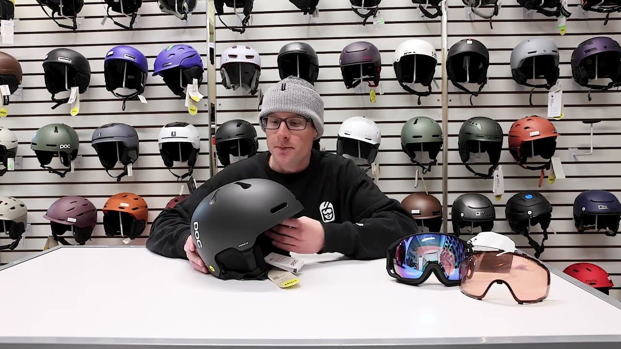 POC Zonula Goggle and POC Fornix MIPS helmet review