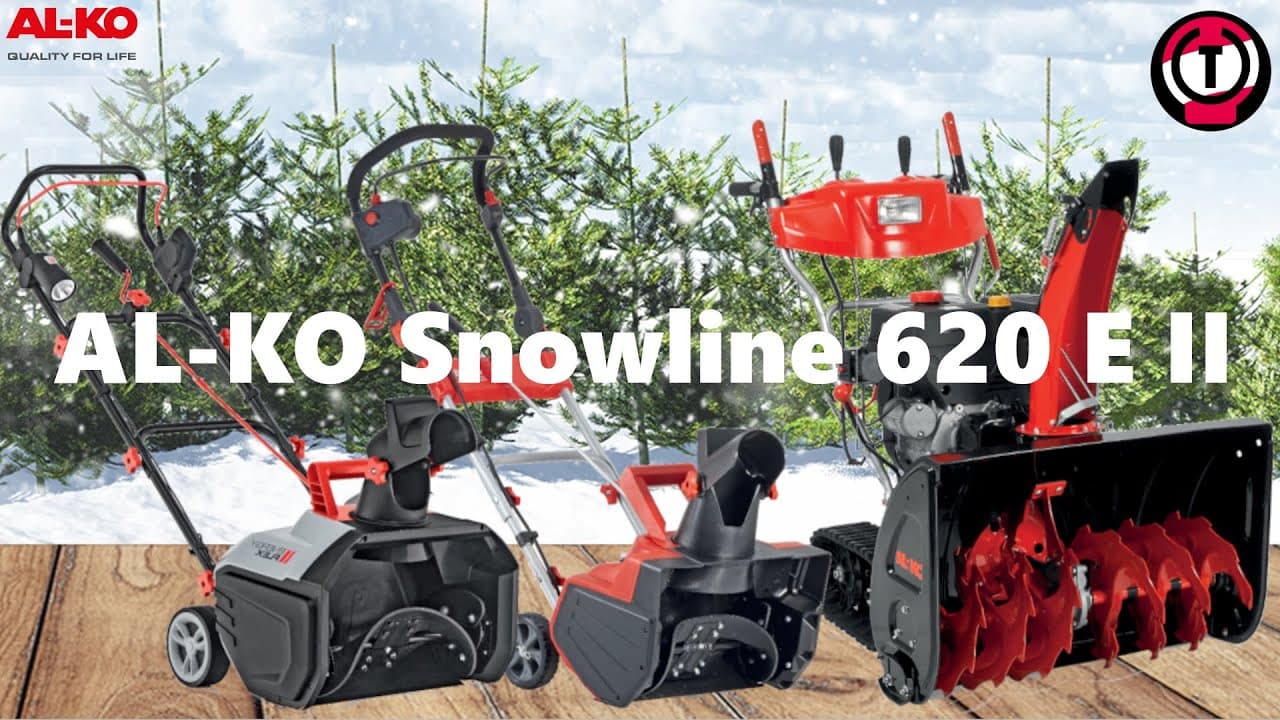 AL KO Snowline 620 E Ii zweistufige Schneefräse mit kraftvollem Benzinmotor