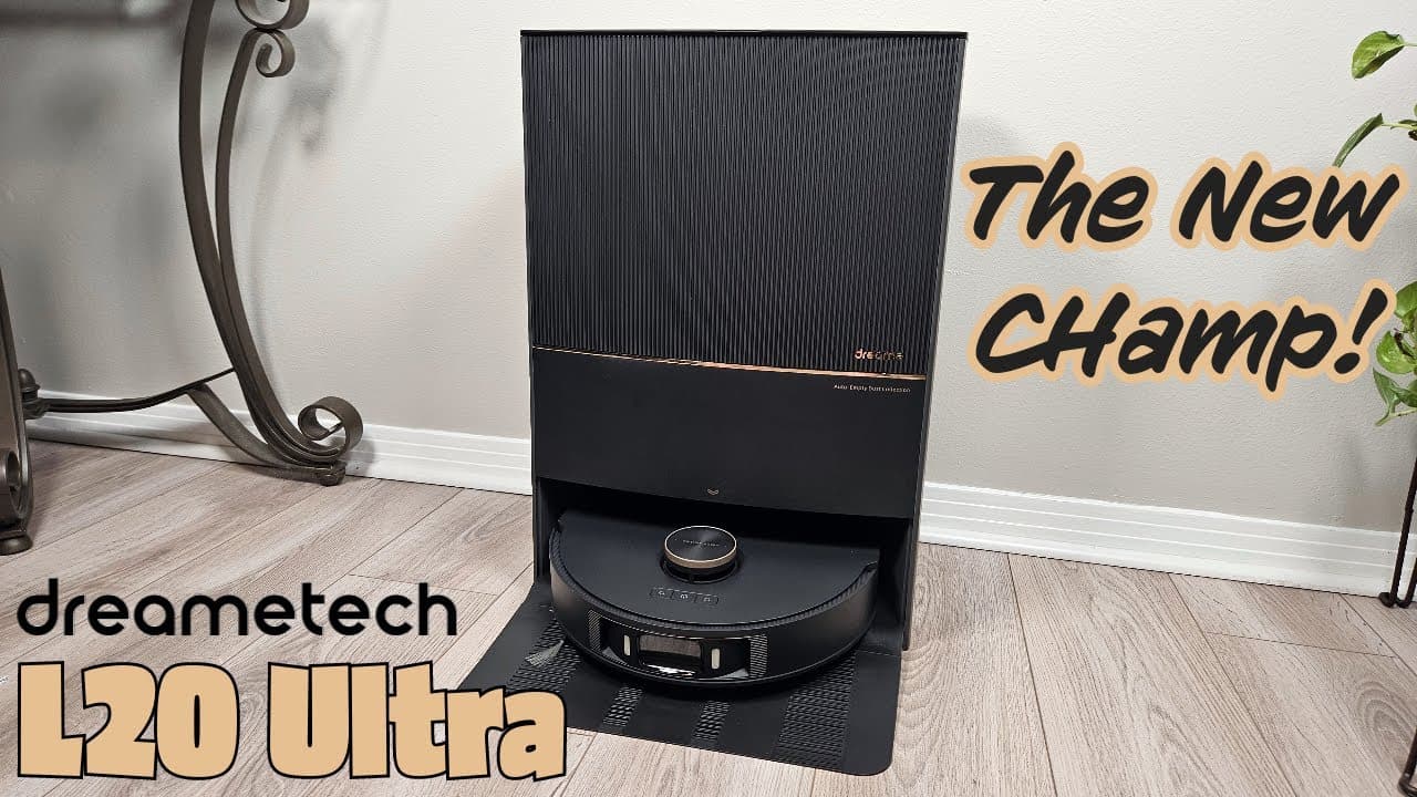 The Most Advanced Robot Vacuum Tested!  Dreame L20 Ultra Review