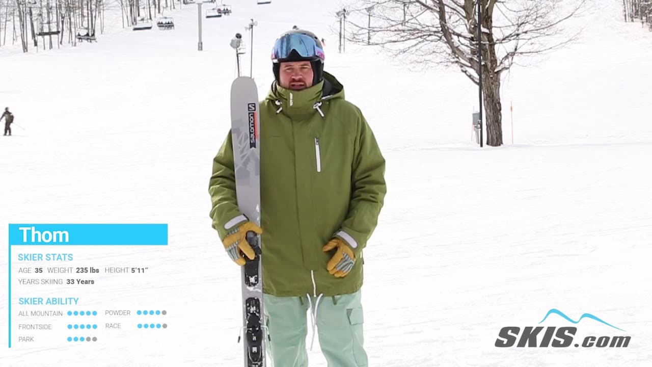 Thom's Review-Salomon QST SPARK  Skis 2022-Skis.com