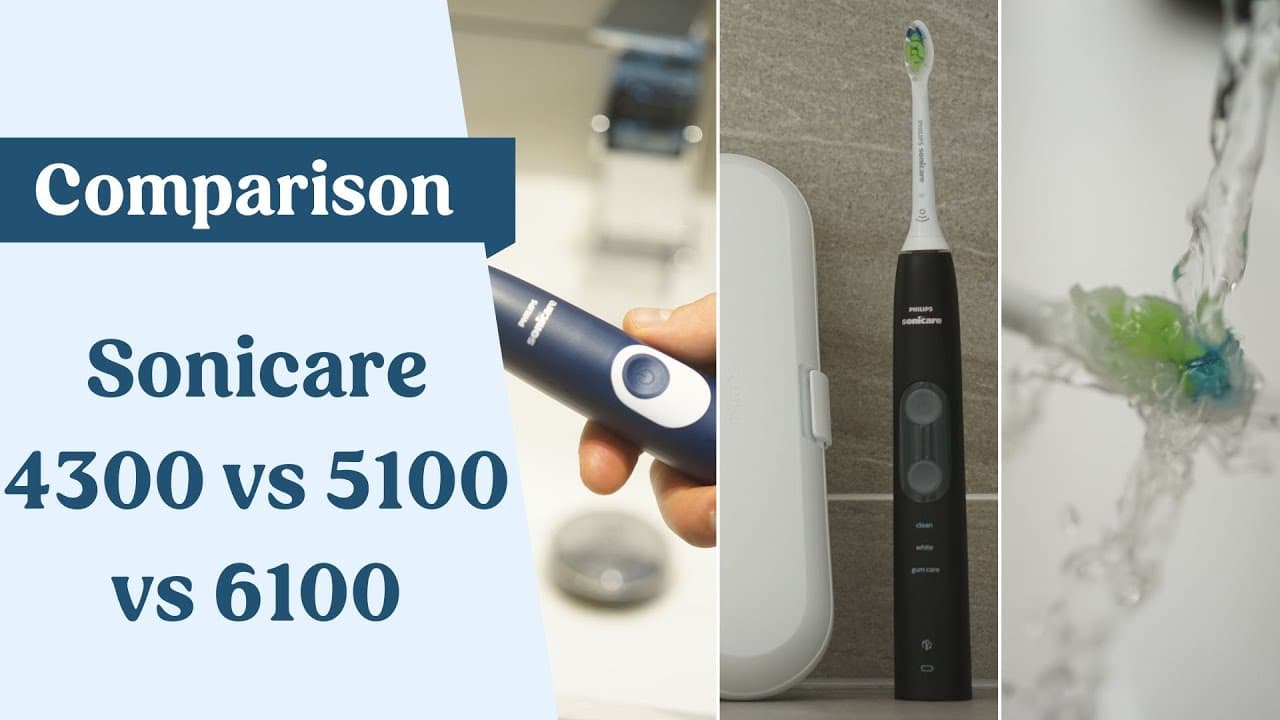 Philips Sonicare ProtectiveClean 4300 vs 5100 vs 6100 - UK